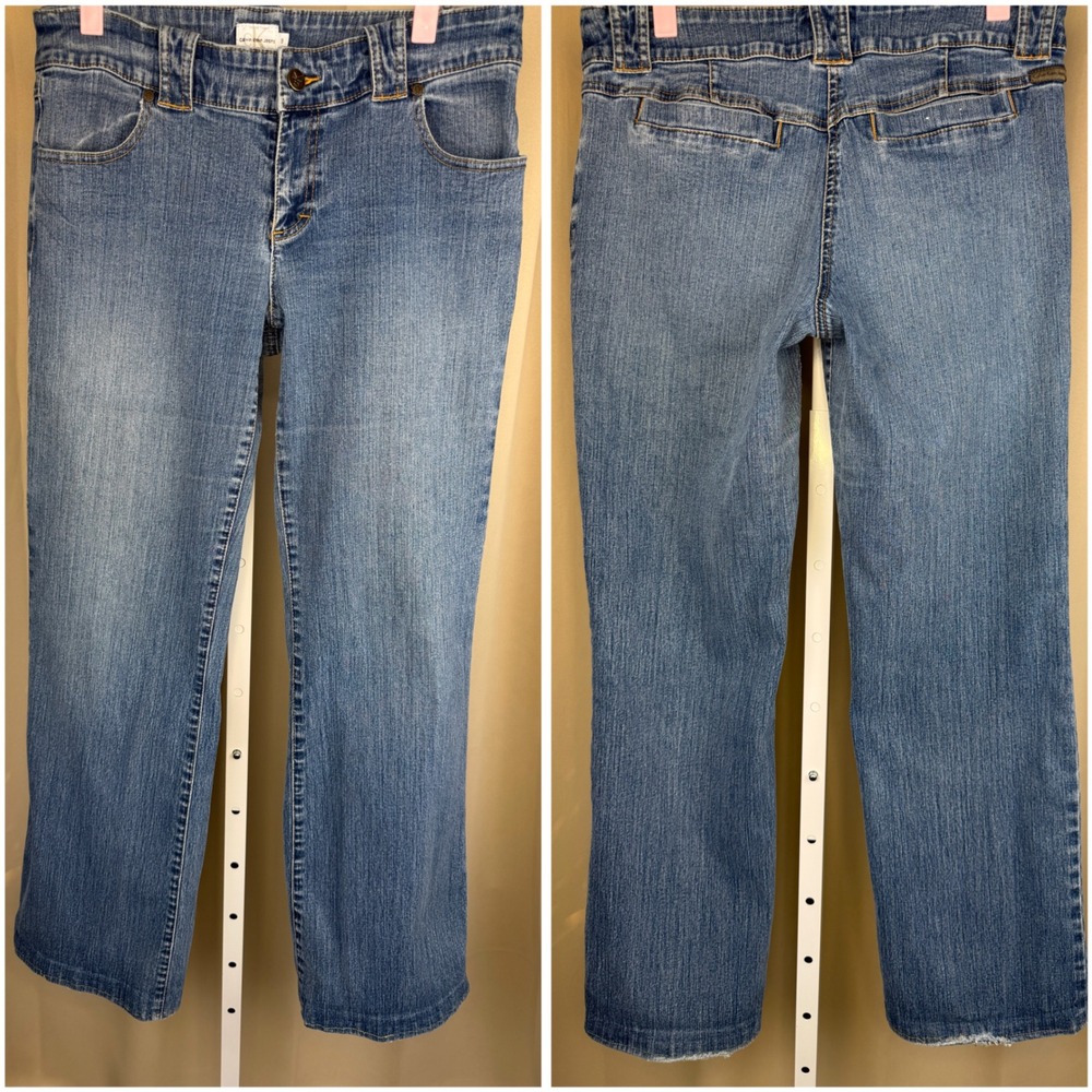 Vintage 90s Calvin‎ Klein Jeans Women's Straight Leg Medium Wash Mid Rise 9 Y2K